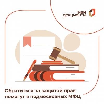 В офисах «Мои Документы» можно подать обращение или жалобу Уполномоченному по правам человека Московской области.